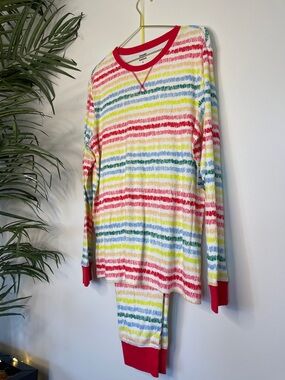 Crayola Matching Cotton Pajama Set | Size M | Vibrant Crayon Print